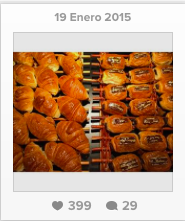 Foto de la cuenta de Pasteler&iacute;a Mallorca en Instagram. 19/01/2015